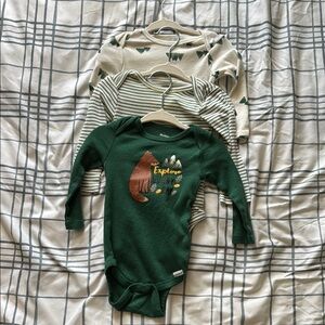 Green Explorer Kids One Piece